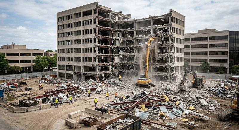 Commercial Demolition Service in Bergen County, NJ