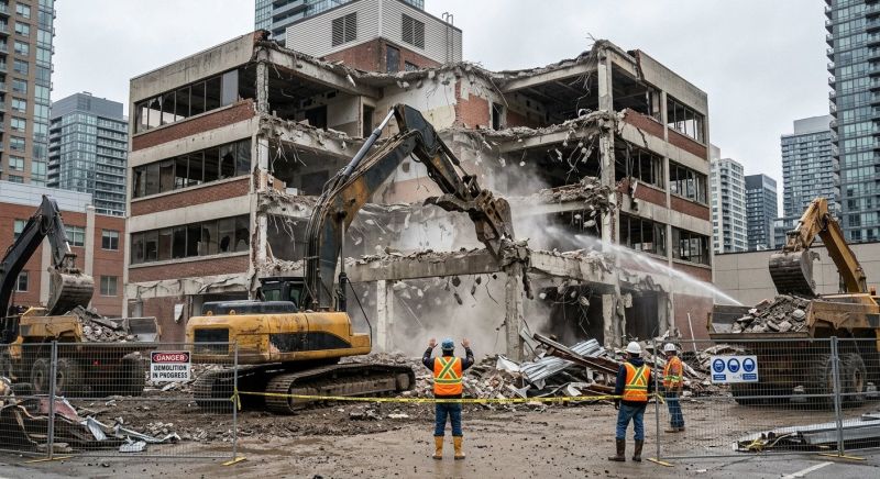 Commercial Property Demolition in Katy, TX