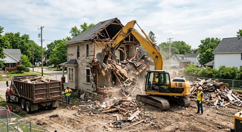 Home Demolition Service in Katy, TX