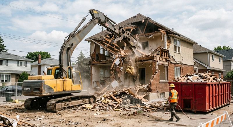 House Demolition Service in Freehold, NJ