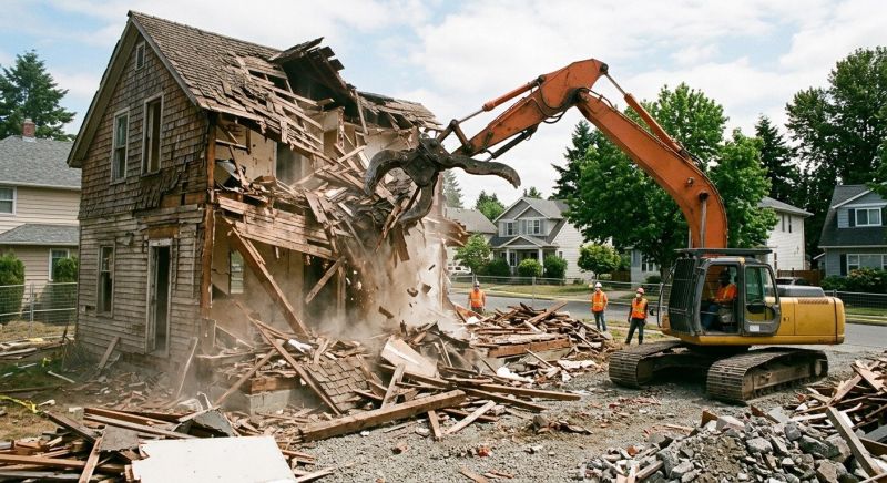 House Demolition Service in Cypress, TX